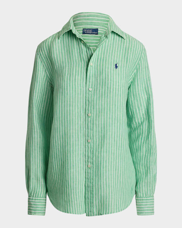 Oversize Fit Linen Shirt